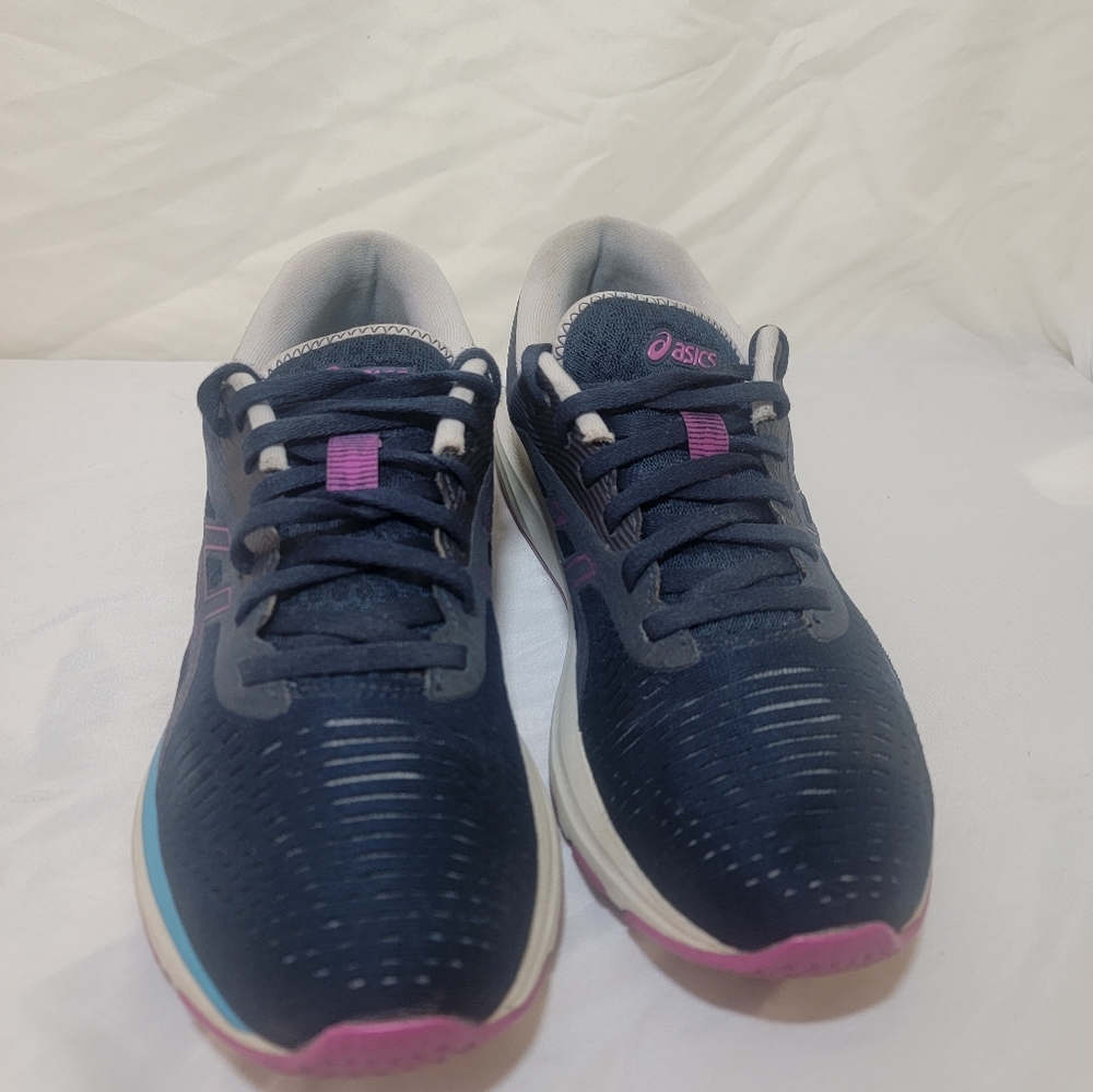 Asics gel pulse 12 size 8.5 grape/ blue women's running shoes